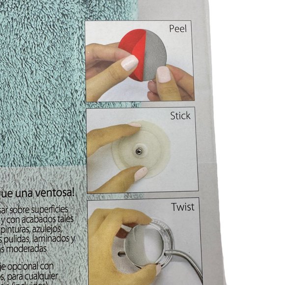 Better Living Kroma Toilet Roll or Towel Holder Stick N Lock Plus NIP - Picture 8 of 11